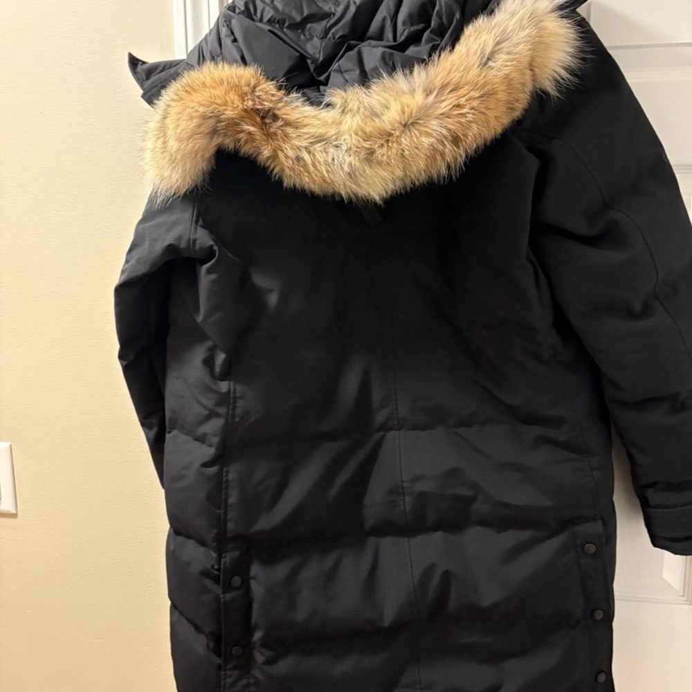 Canada Goose Shelburne Heritage Parka with Tan Fur Trim XXL -Retired - Picture 6 of 14